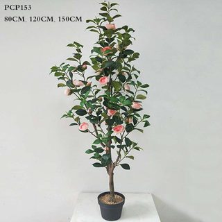 Artificial Chinese Rose Tree, 80CM, 120CM, 150CM